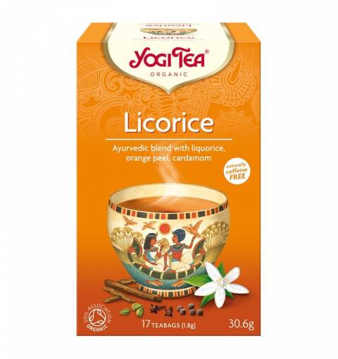 Ceai lemn dulce eco x 17plicuri (YOGI TEA)