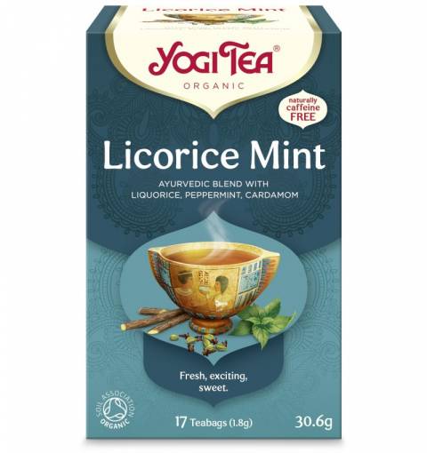 Ceai lemn dulce si menta eco x 17 plicuri (YOGI TEA)