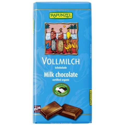 Ciocolata din lapte integral x 100g (RAPUNZEL)