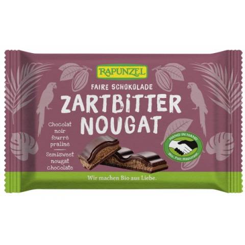 Ciocolata nougat amaruie eco x 100g (RAPUNZEL)