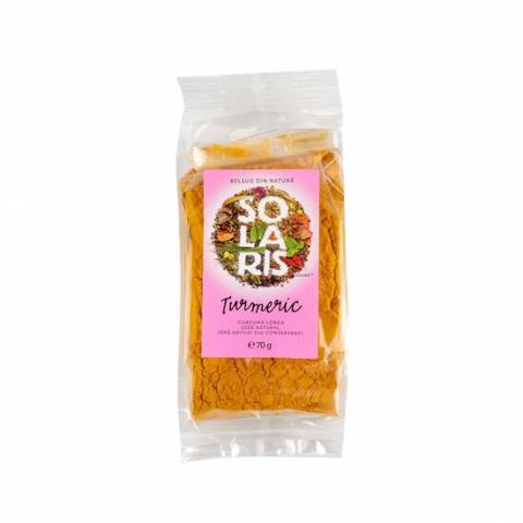Condiment - Turmeric macinat 70g (SOLARIS)