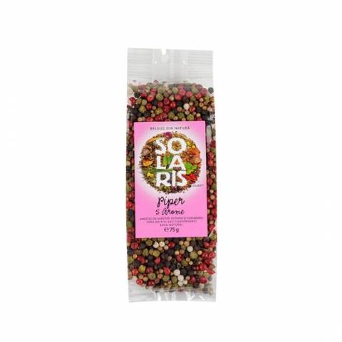 Condiment - Varietati piper x 75gr (SOLARIS)