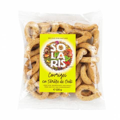 Covrigei faina integrala cu tarate de ovaz 100g (SOLARIS)