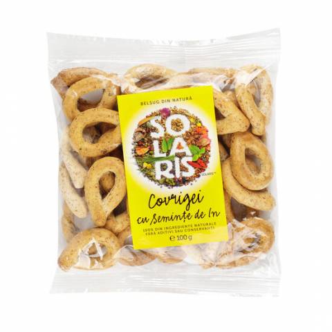 Covrigei faina integrala si seminte in 100g (SOLARIS)
