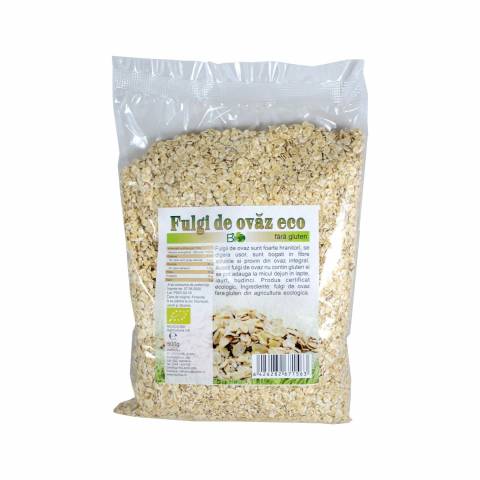 Fulgi de ovaz eco fara gluten x 500gr (DECO ITALIA)
