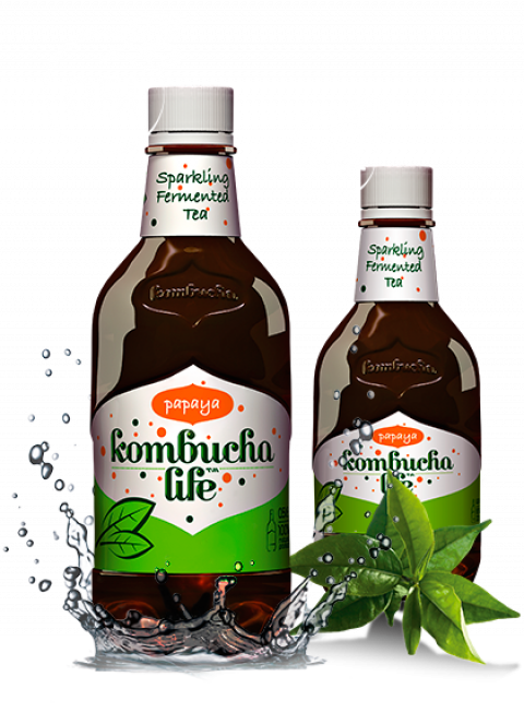 Kombucha life cu papaya x 500ml