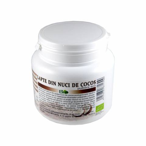 Lapte pudra din nuci de cocos eco x 200g (DECO ITALIA)