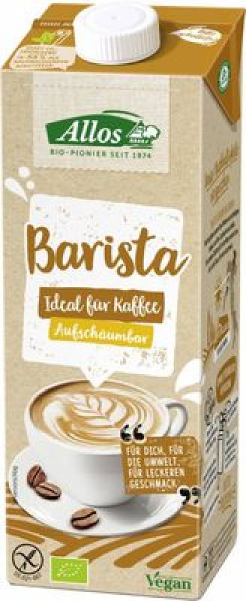 Bautura de soia barista (fara gluten) eco x 1000ml (ALLOS)