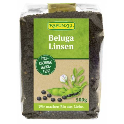 Linte beluga neagra mica eco x 500g (RAPUNZEL)