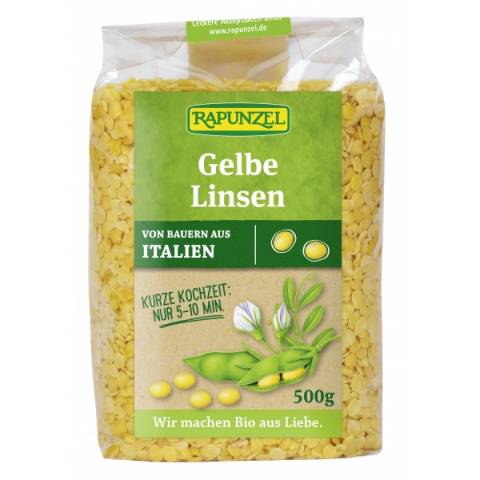 Linte galbena eco x 500g (RAPUNZEL)