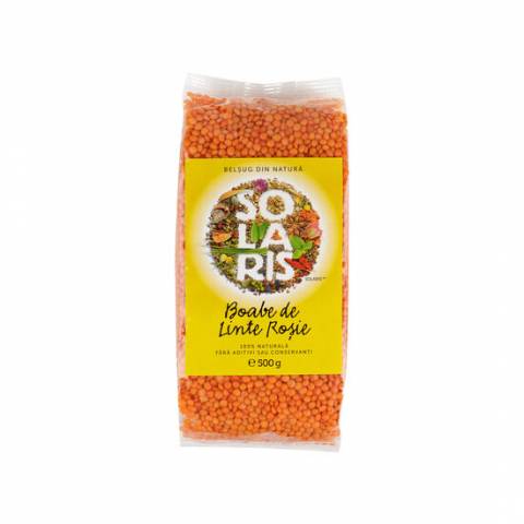 Linte rosie (boabe) 500g (SOLARIS)