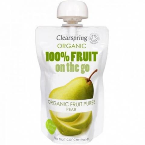Piure de pere bio x 120g (CLEARSPRING)