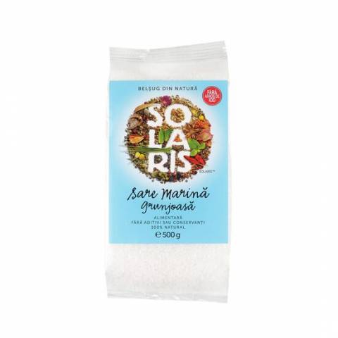 Sare marina grunjoasa 500g (SOLARIS)