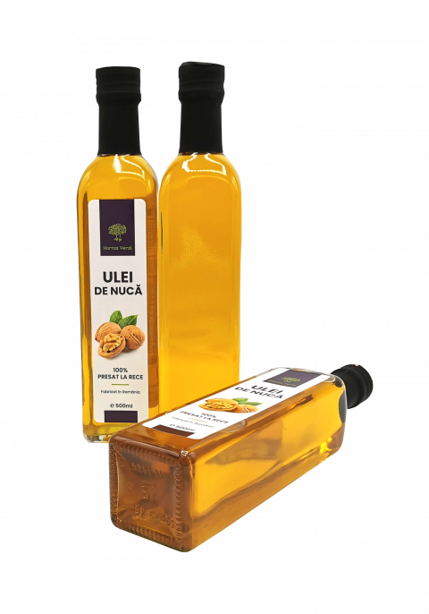 Ulei de nuca presat la rece x 500ml (HORTUS VERDI)